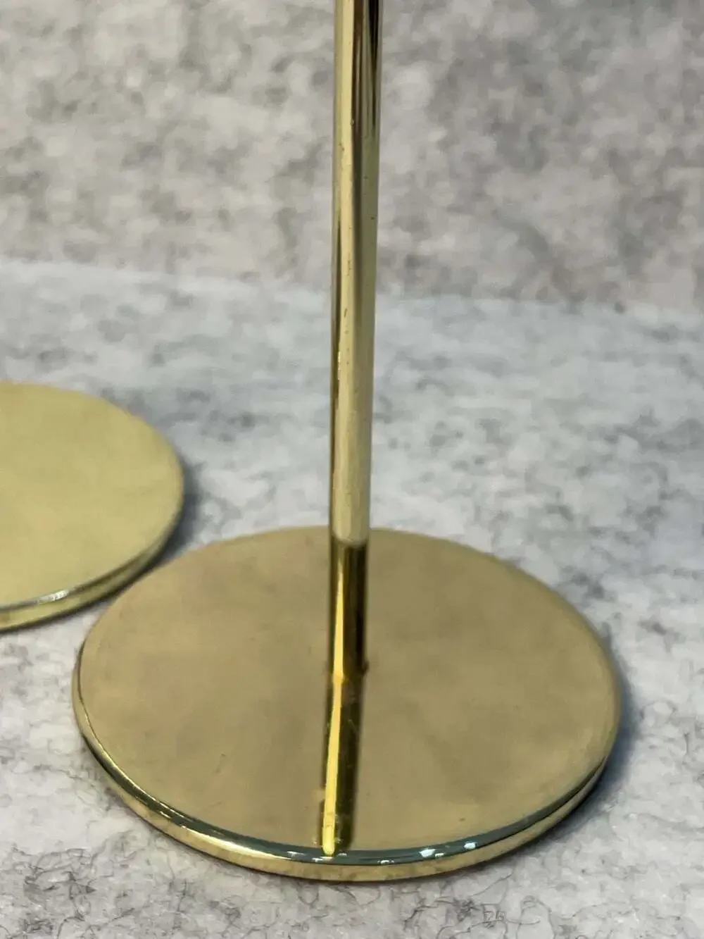 Hobby Lobby Gold Metal Taper Candle Holders Set of 3